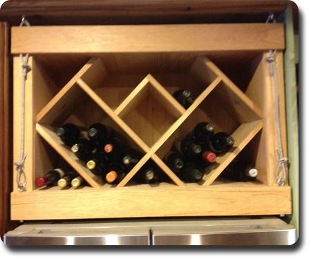 Hanging Wine Rack